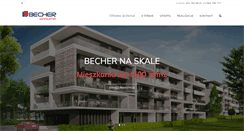 Desktop Screenshot of becher.pl
